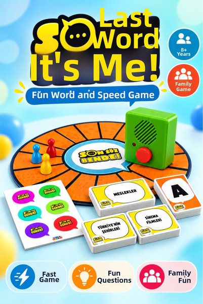 Tıfıl Toys "I Have the Last Word"—175 Pieces, 220 Themes, Educational and Fun...