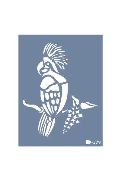 Cadence Boya D379 قالب تصميم طائر، سلسلة D، مقاس 15 × 20 سم.