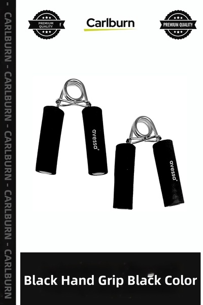 Carlburn Custom-Made SGH-Black Foam-Padded Hand Spring, Black, Fitness Produc...