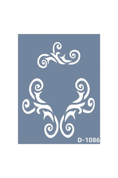 Cadence Boya D1086 Center Model D Series Stencil 15x20 cm