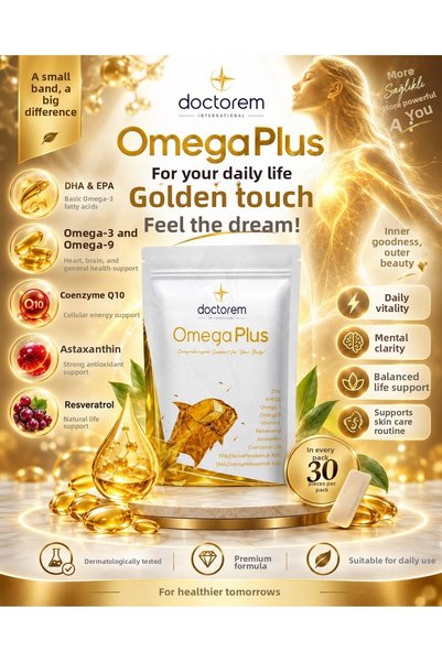 Generic Brand Doctorem OmegaPlus 30-Count Strip – Formula Containing Omega-3,...