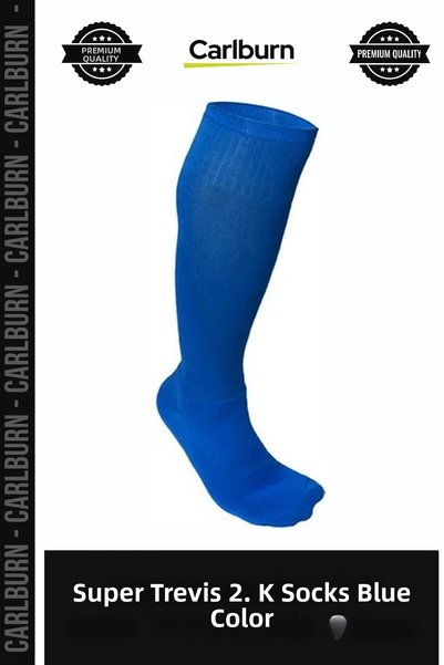 Carlburn Deluxe Series Super Trevire 2nd Generation Cobalt Socks—Accessories,...