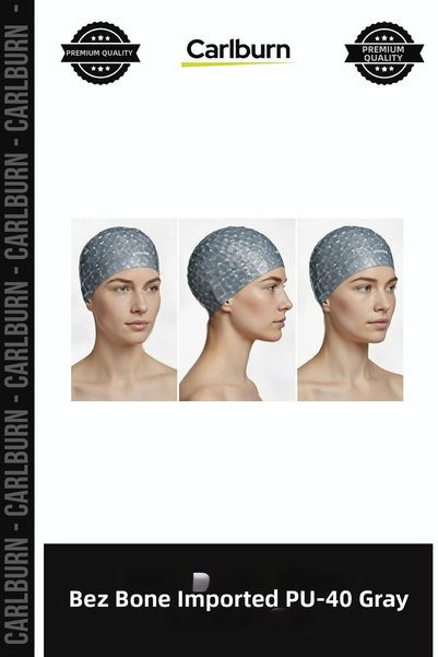Carlburn Deluxe Series Cloth Bonnet, Imported PU-40, Gray, Unisex, Modern
