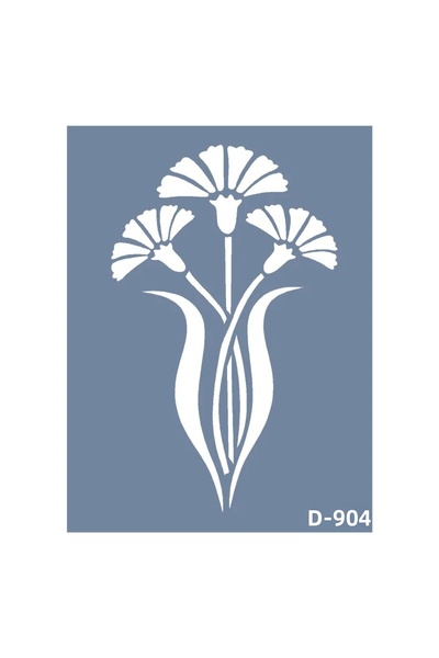 Cadence Boya D904، قالب تصميم زهور، سلسلة D، مقاس 15 × 20 سم.