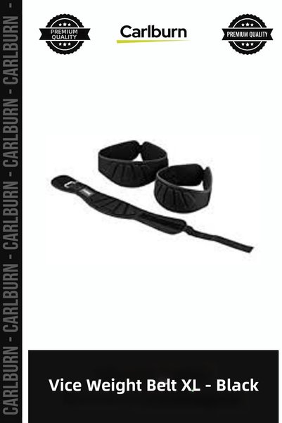 Carlburn Custom-Made Vice Weight Belt XL - Black Exercise Aid