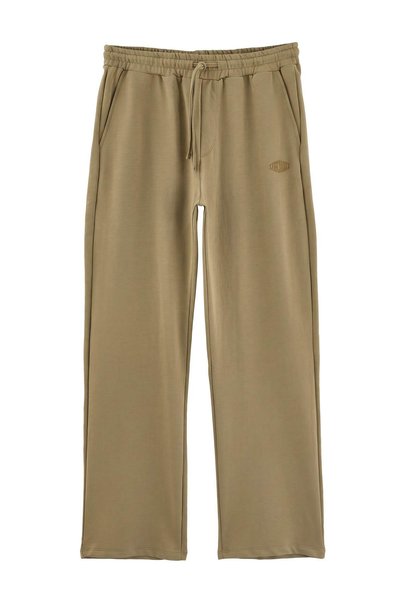 Trendyol Collection Vizon Straight Fit Slogan Embroidered Knitted Sweatpants ...