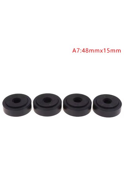 Choice4 Black 48mmx15mm 4pcs/set HIFI Audio Speaker Amplifier Anti-shock Abso...