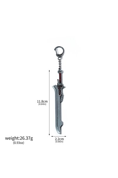 Choice 11cm K00897-01 Game DMC Keychain Dante Sword Rebellion Awakening Keyri...