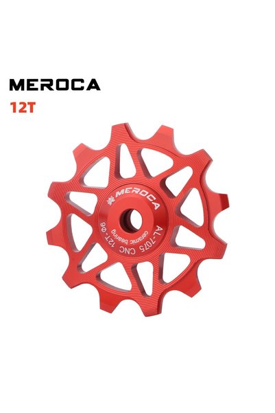 Choice ME Ceramic Red 12T MEROCA Ceramic Pulleys 12/14T Bicycle Derailleur 9v...