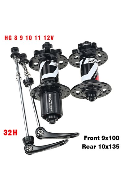 Choice محور HG 32H QR ARC MTB 28H / 32H / 36H Micro Spline 12 سرعة قرص فرامل ...