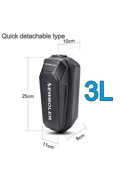 Choice حقيبة أمامية للسكوتر الكهربائي BAG838-3L NEWBOLER مقاومة للماء سريعة ا...