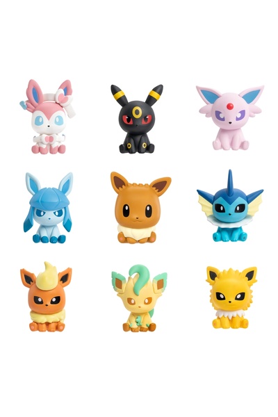 Choice9 9PCS Set Pokemon Anime Popular Poke Ball Action Figures Eevee Sylveon...