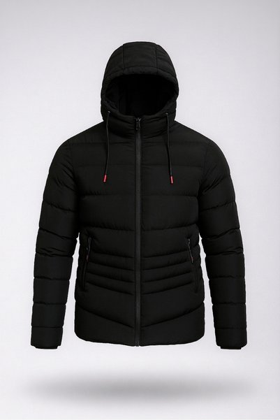 FASİON MEN'S WATERPROOF WINDPROOF WINTER PUFFER JACKET