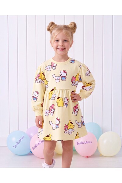 SeaBubbles Kuromi Girls' Dress