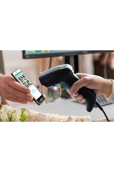 Datalogic Gryphon GD4690 HP 1D/2D قارئ رمز الاستجابة السريعة السلكي USB مزود ...