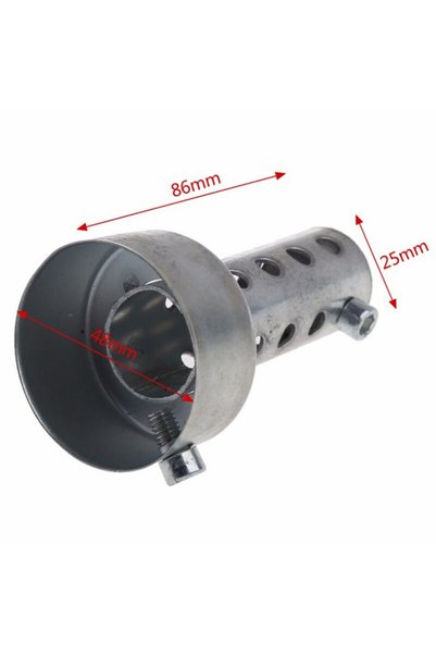 Choice 48mm Motorcycle Exhaust Adjustable Muffler Sound Eliminator 42mm/45mm/...