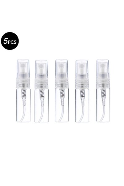 Choice 5pcs 3ml 5/10Pcs 3ml 5ml 10ml Clear Mini Perfume Glass Bottle Empty Co...