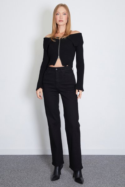 Fulla Moda material elastic Palazzo Jean