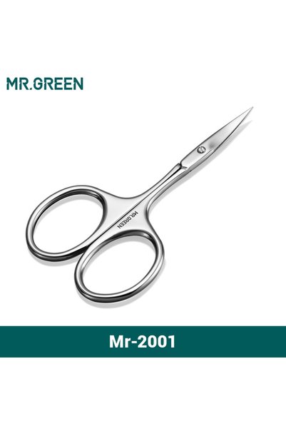 Choice MR.GREEN Mr-2001 MR.GREEN Eyebrow Scissors Curved Blade Cuticle Scisso...