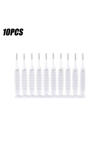 Choice5 10PCS 10-500PCS Shower Cleaning Brush Bathroom Micro Nylon Brush Nozz...