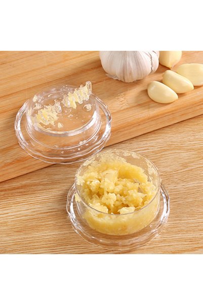 Choice1 Transparent Kitchen Multifunctional Garlic Manual Garlic Press Simple...