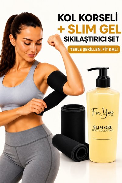 For You Gold Slim Gel - Firming - Tightening - Stretch Mark and Cellulite Gel...
