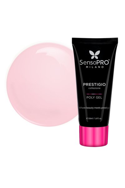 SensoPRO Milano Polygel PRESTIGIO - Rosy Wonder, 50ml