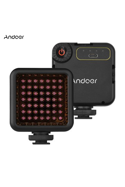 Choice black Andoer IR49S Mini IR Night Vision Light Infrared Photography Lig...