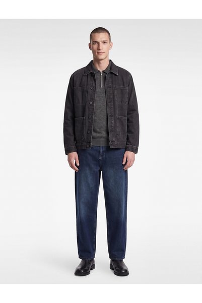 Koton Relaxed Fit Cotton Pocket Super Baggy Jean Trousers
