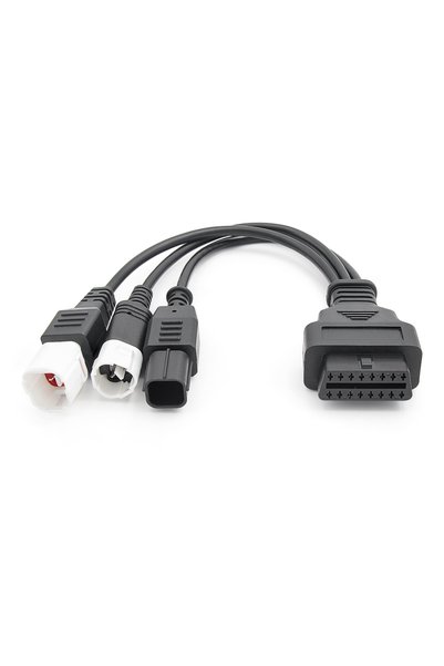 Choice1 Black For Yamaha For Honda Car OBD2 Scanner 3-in-1 Universal Motorcyc...