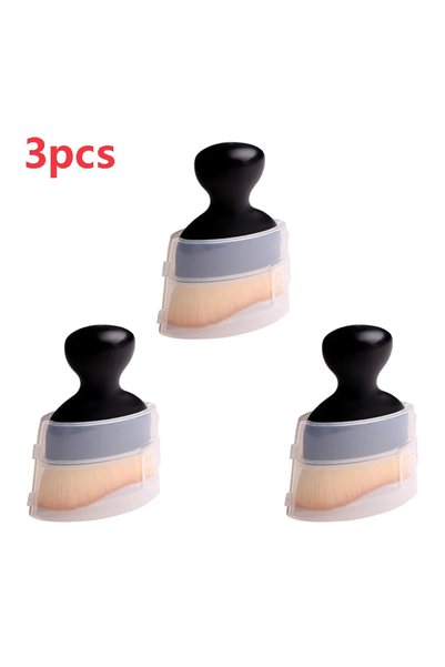 choice2 With shell 3pcs 1/6pcs Car Interior Cleaning Soft Brush Tool Dust Rem...