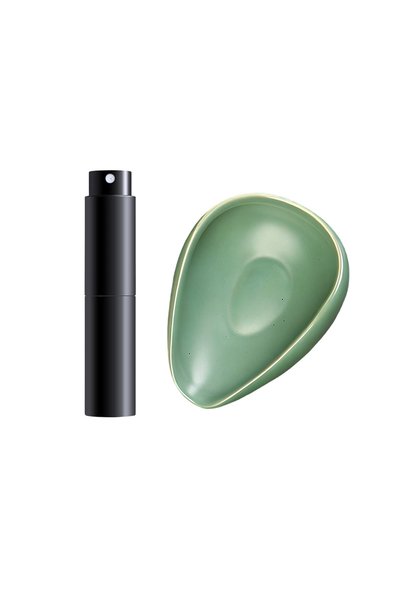 Choice6 Green Set of 2 Coffee Bean Dosing Cup and Spray Bottle Kit - Ceramic ...