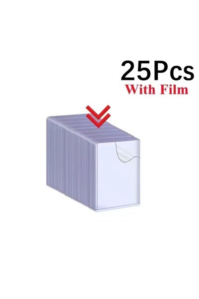 Choice B-25 قطعة (مع غلاف واقٍ) 1-50 قطعة غلاف بطاقات كوري شفاف لموسيقى الكيب...