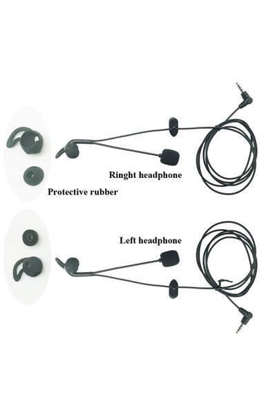 choice2 1 Left and 1 Right 2PCS 3.5mm Jack In Ear Headphones Suitable For EJE...