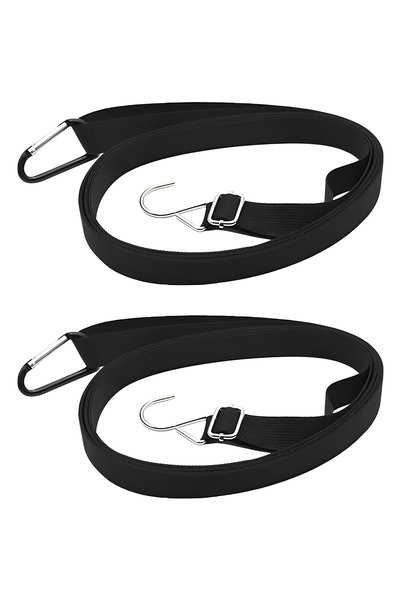 Choice1 2Pcs-New 2pcs Car Cover Windproof Strap Nylon Adjustable Vehicle Cove...