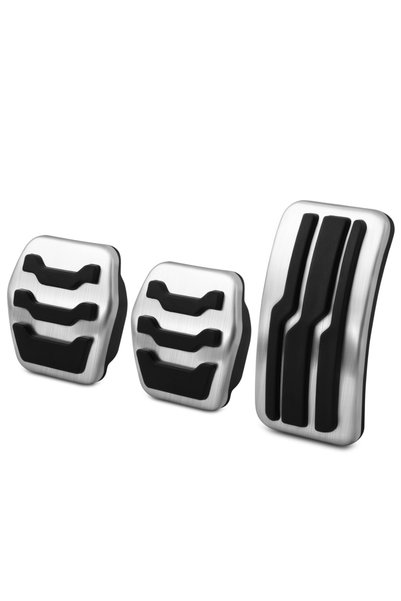 Choice 3Pcs MT AT MT Stainless Steel Car Interior Gas Fuel Pedal Brake Pedals...
