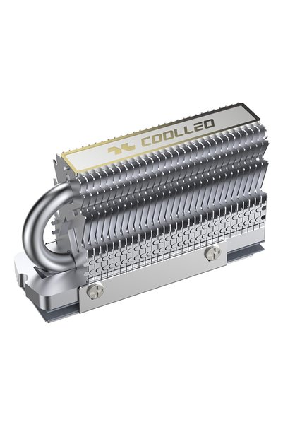 Choice مشتت حراري CL-SSD V1 COOLLEO HR-09 M.2 2280 SSD مطلي بالكامل بتقنية ال...