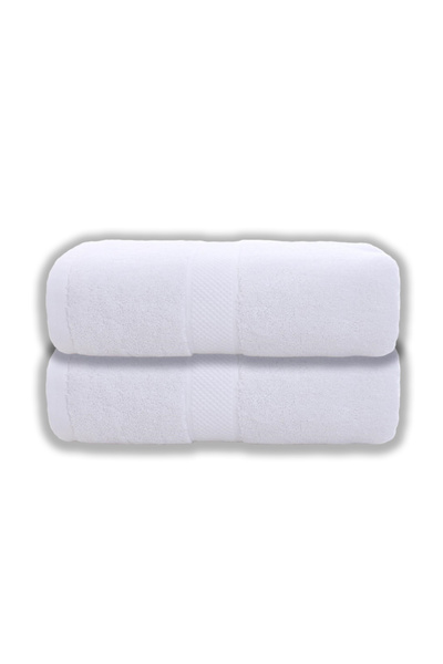 Choice7 34.5x75cm 2pcs White 2/4/6pcs Cotton White Face Towels Set Soft Feel ...