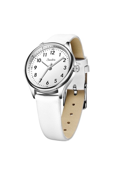 Choice7 LIGE silver white LIGE Simple Women Fashion Black And White Design La...