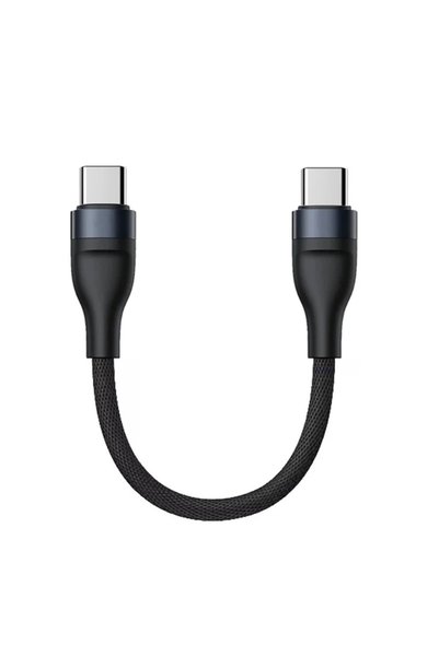 Choice 0.25m C to C -Black PD60W Type C to Type C Fast Charging Cable 0.25M S...