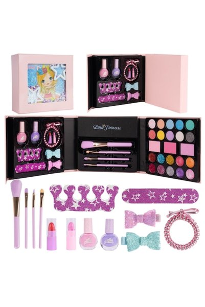 SOLTOY Комплект грим за момичета SOLTOY® Little Princess, сенки за очи, четки...