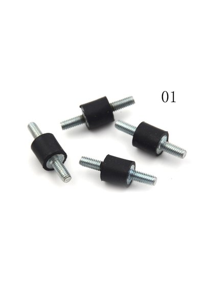 Choice M4 4 قطع/مجموعة، مثبتات مطاطية مضادة للاهتزاز للقوارب والسيارات، أدوات...