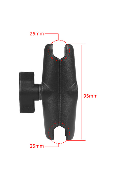 Choice Cycling 9.5cm Double Socket Arm Aluminum Alloy for RAM Mounts 5.5cm 9....