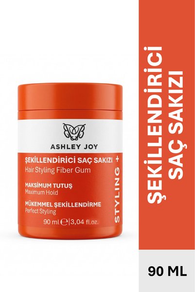 ASHLEY JOY Saç Sakızı Fiber Gum 90 ml - Maximum Tutuş Mükemmel Şekillendirme