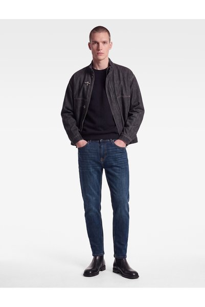 Koton Normal Waist Cotton Tapered Jean Trousers with Pockets - Tapered Jeans