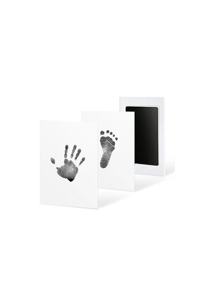 Choice Black Pet Handprint Footprint Kit No Touch Cat Dog Paw Print Newborn B...