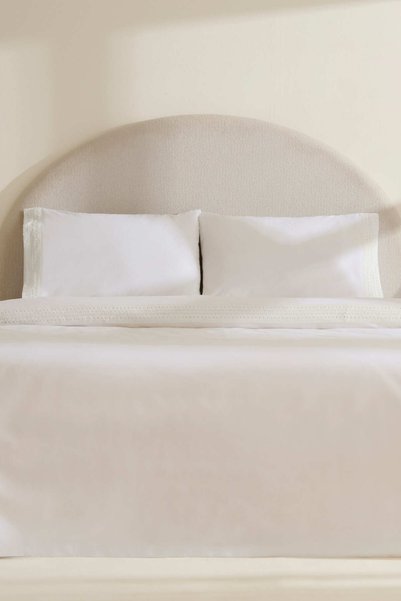Karaca Home Calisse Laced Double Duvet Cover Set White