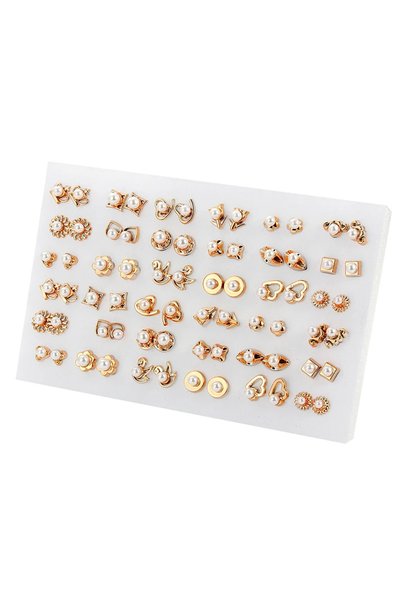 Choice style 2 Wholesale 36Pairs/18pairs Mixed Styles Rhinestone Sun Flower G...