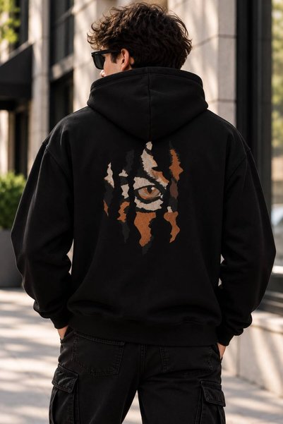 CLAW UP WORK ΥΠΕΡΜΕΓΕΘΕΣ ΦΟΥΤΕΡ ΜΕ ΚΟΥΚΟΥΛΑ |   BLACKOUT BASKIDIRED (Unisex Β...