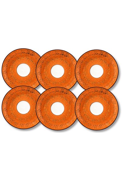 WILMAX ENGLAND Farfurioara portelan WILMAX ColorBoom, cu farfurioara, din por...